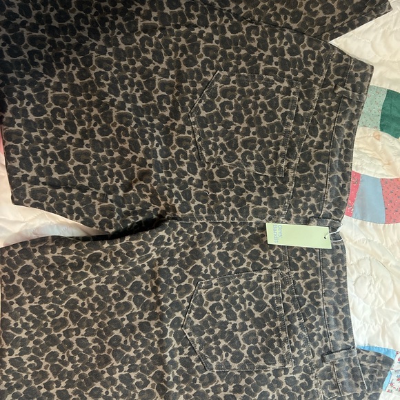 grey bandit Pants - Leopard Print Jeans